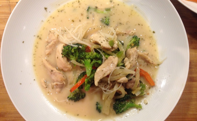 Easy peasy thai’ish kylling suppe
