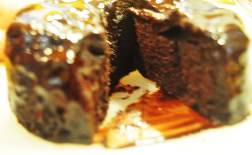Sjokoladekake på 1 minutt uten mel